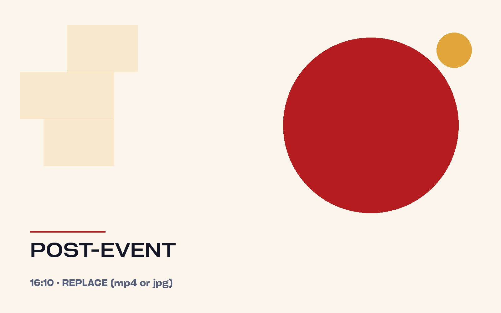 Event day